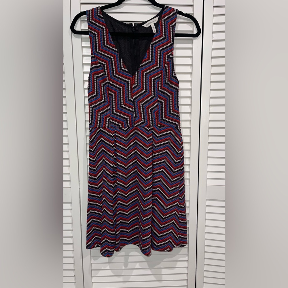 Bcbgeneration Textured Multicolor Mini Dress - image 7